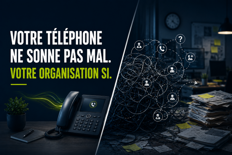 Votre téléphone ne sonne pas mal. Votre organisation si.