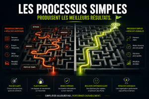 Les entreprises performantes s&rsquo;appuient sur des processus simples